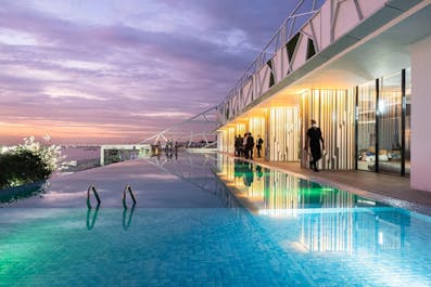 Sky Lounge Pool of LIME Resort Manila