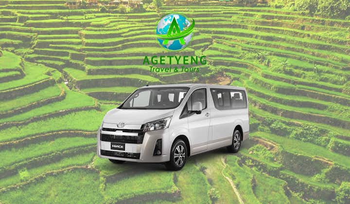 One-way Private Van Transfer to Loakan Airport going to Any Hotels in Banaue or vice versa