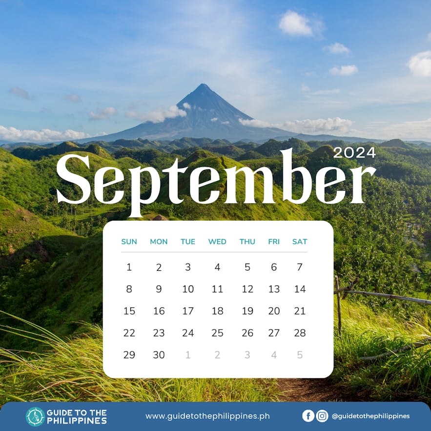 2024 Philippines September holiday calendar
