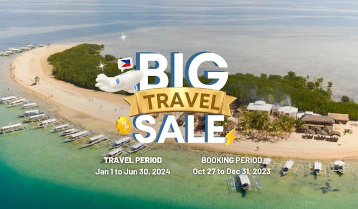 1-Week Puerto Princesa to Cebu to Boracay Sightseeng & Island Hopping Philippine Tour Package