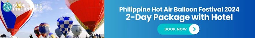 Philippine Hot Air Balloon Festival Package with Hotel for 2 Days