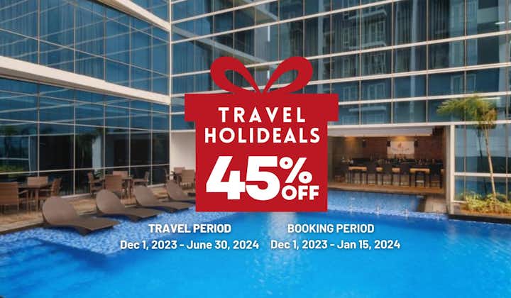3D2N Savoy Hotel Mactan Newtown Cebu Package with Daily Breakfast & Airport Transfers