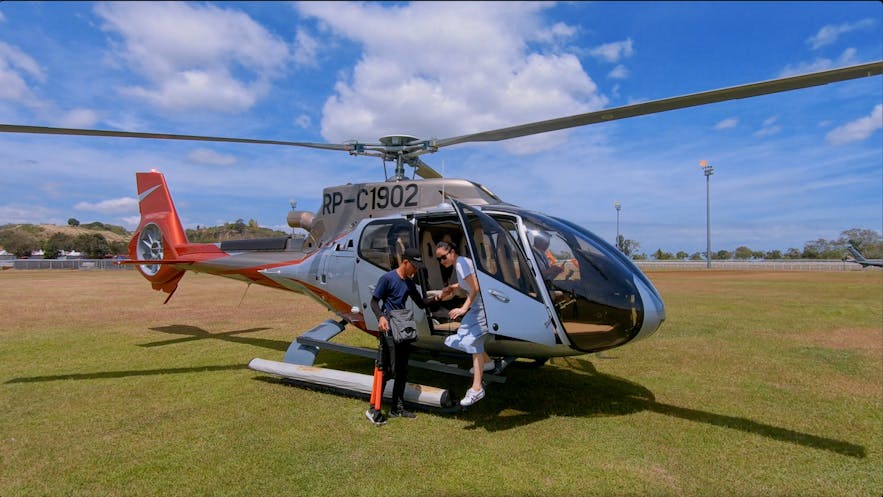 Helicopter ride