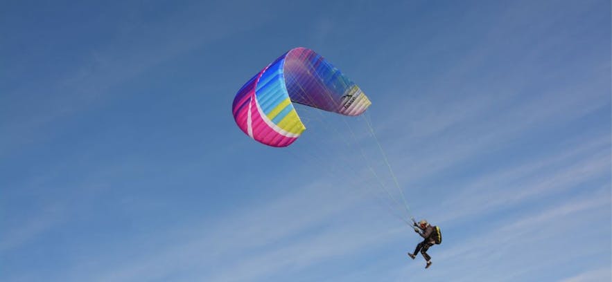 Paragliding banner