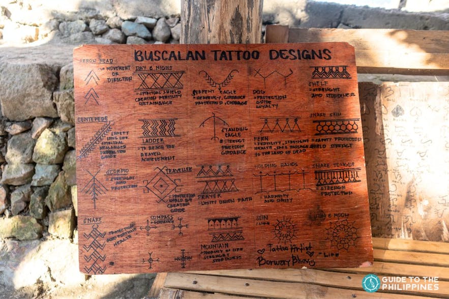 Buscalan tattoo designs