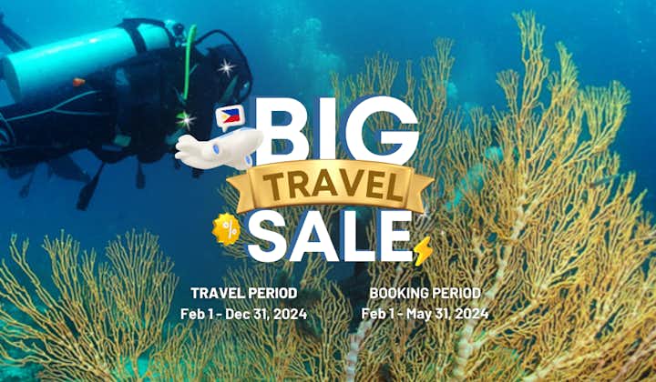 Thrilling 12-Day Diving Package to Cebu, El Nido & Coron Palawan from Manila with Hotels