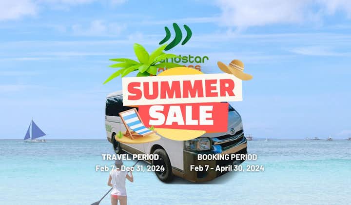 Shared Boracay Caticlan Airport to or from Any Boracay Resort Land & Sea Transfers