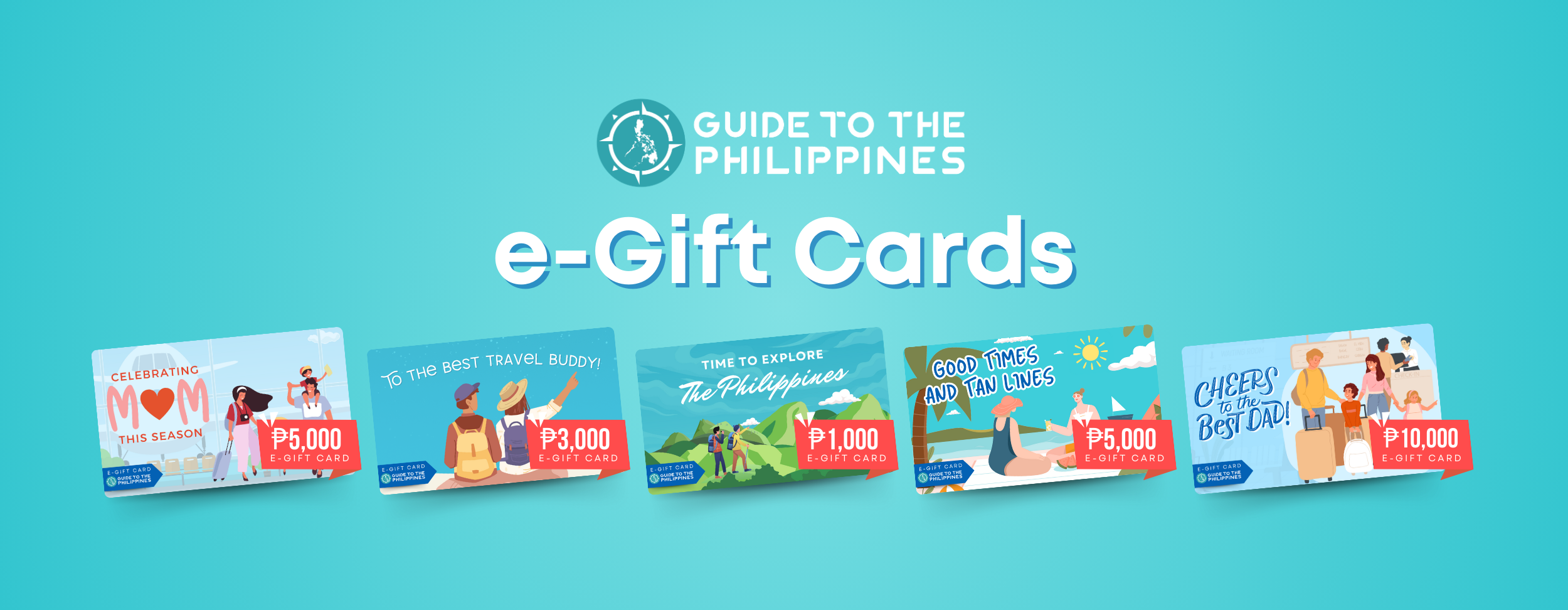 Guide to the Philippines Online Travel Gift Card | Starts at PHP1000 |  Guide to the Philippines