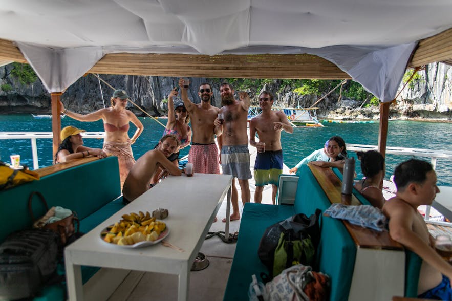 Party Boat in El Nido