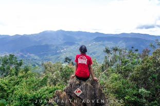 See overlooking nature views on your Mt. Daraitan hike in Rizal