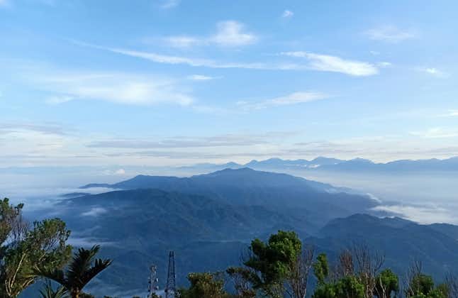 Enjoy overlooking views when you hike Mt. Labi in Nueva Ecija