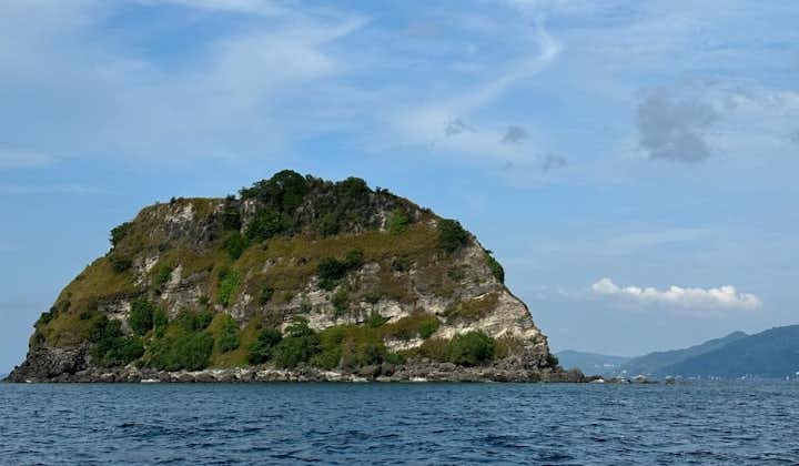 Sombrero Island in Batangas