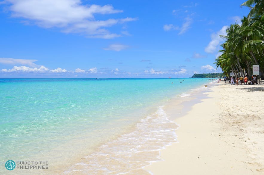 White Beach in Boracay Island