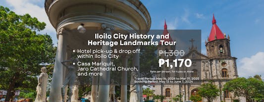Iloilo City History & Heritage Landmarks Tour with Transfers
