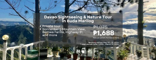 Davao Sightseeing & Nature Tour in Buda Marilog with Transfers | Bemwa Farms, Highway 81 & More