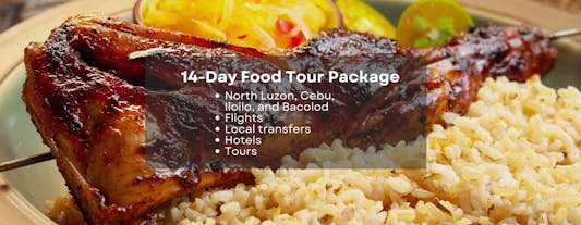 Gastronomic 14-Day Food Tour Package to North Luzon, Cebu, Iloilo, & Bacolod with Flights & Hotels