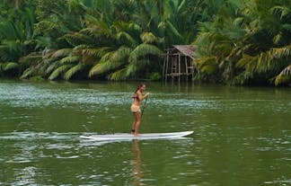 Enjoy one hour of stand up paddling along Loboc River