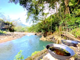 Private Antique Countryside Tour via Motorcycle with Snack, Drink & Transfers | Tibiao River & More