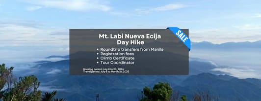 Mt. Labi Nueva Ecija Day Hike with Climb Certificate, Fees & Transfers from Manila