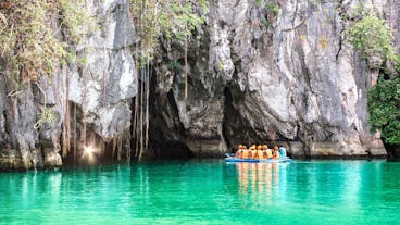 Puerto Princesa Underground River in Palawan Philippines